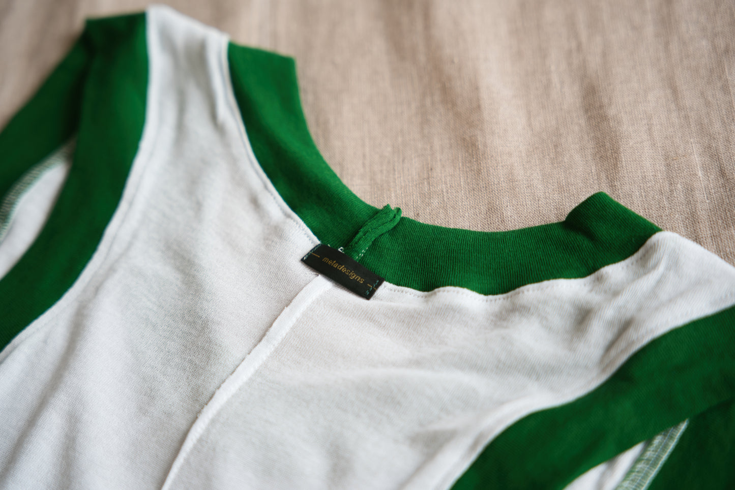 Sheer Rib RInger Tank-Top/Light-blue(Green)