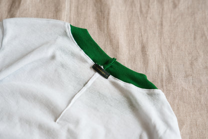 Sheer Rib RInger Long Sleeve/Light-blue(Green)
