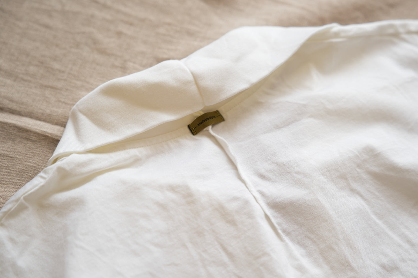 Prime Cotton V-neck Polo/White