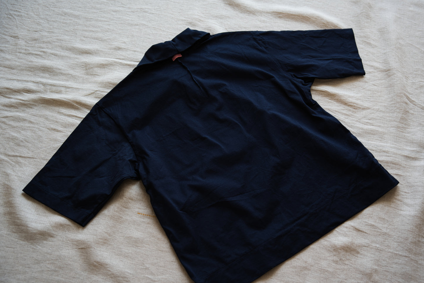 Prime Cotton V-neck Polo/Navy