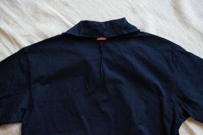 Prime Cotton V-neck Polo/Navy