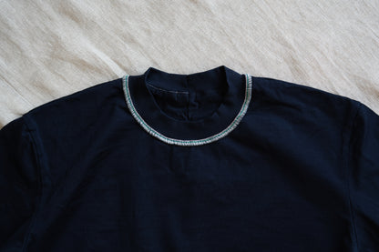 Prime Cotton Rim Regular T/Navy