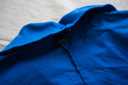 Prime Cotton V-neck Polo/Royal Blue