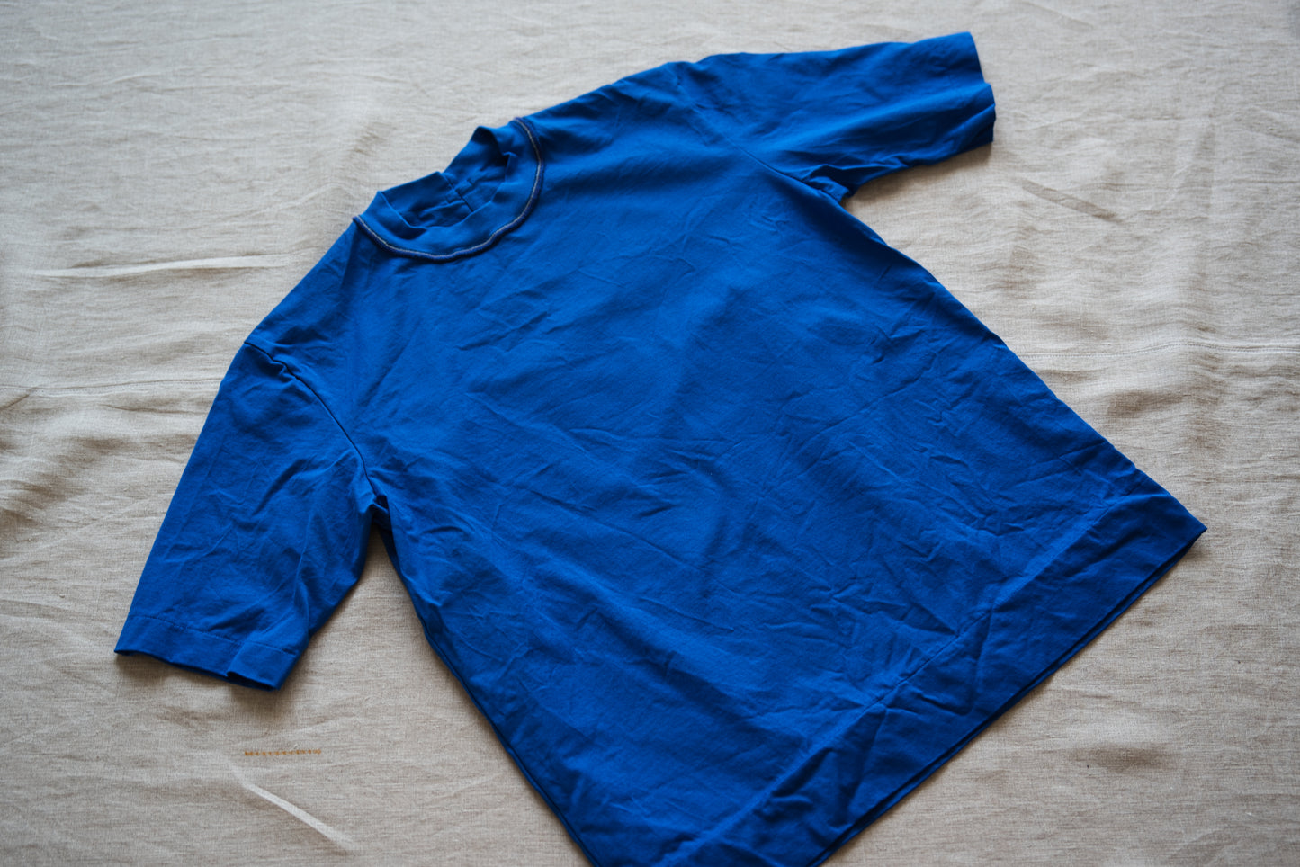 Prime Cotton Rim Regular T/Royal Blue