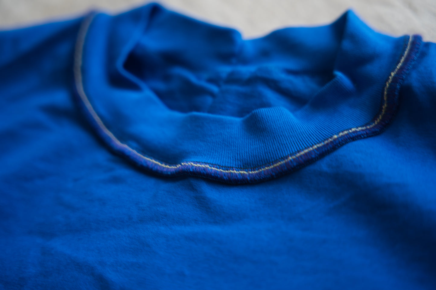 Prime Cotton Rim Regular T/Royal Blue