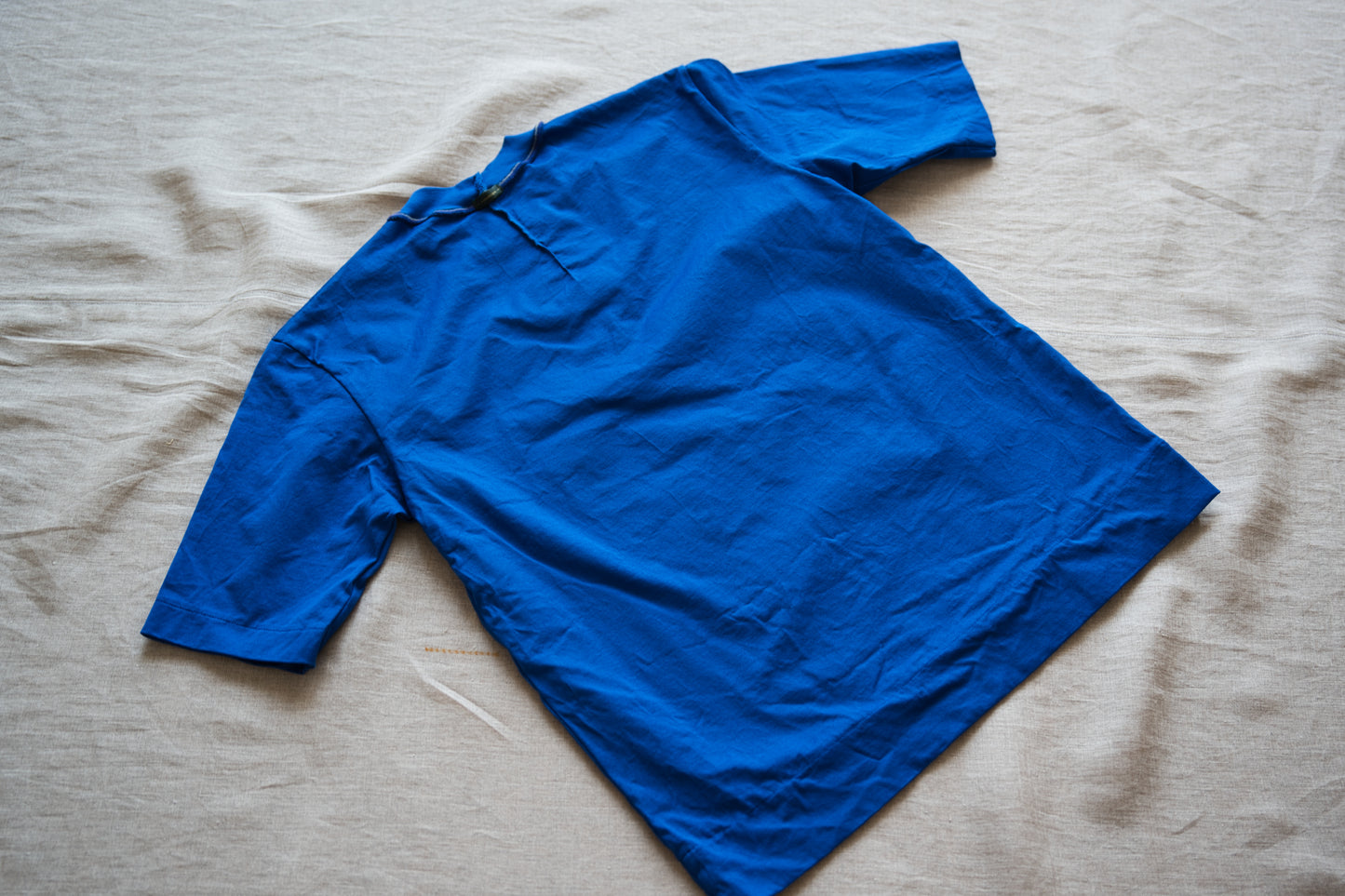 Prime Cotton Rim Regular T/Royal Blue