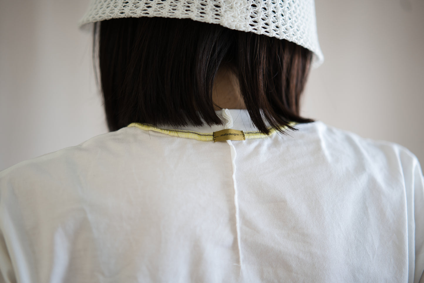 Prime Cotton Rim Regular T/White