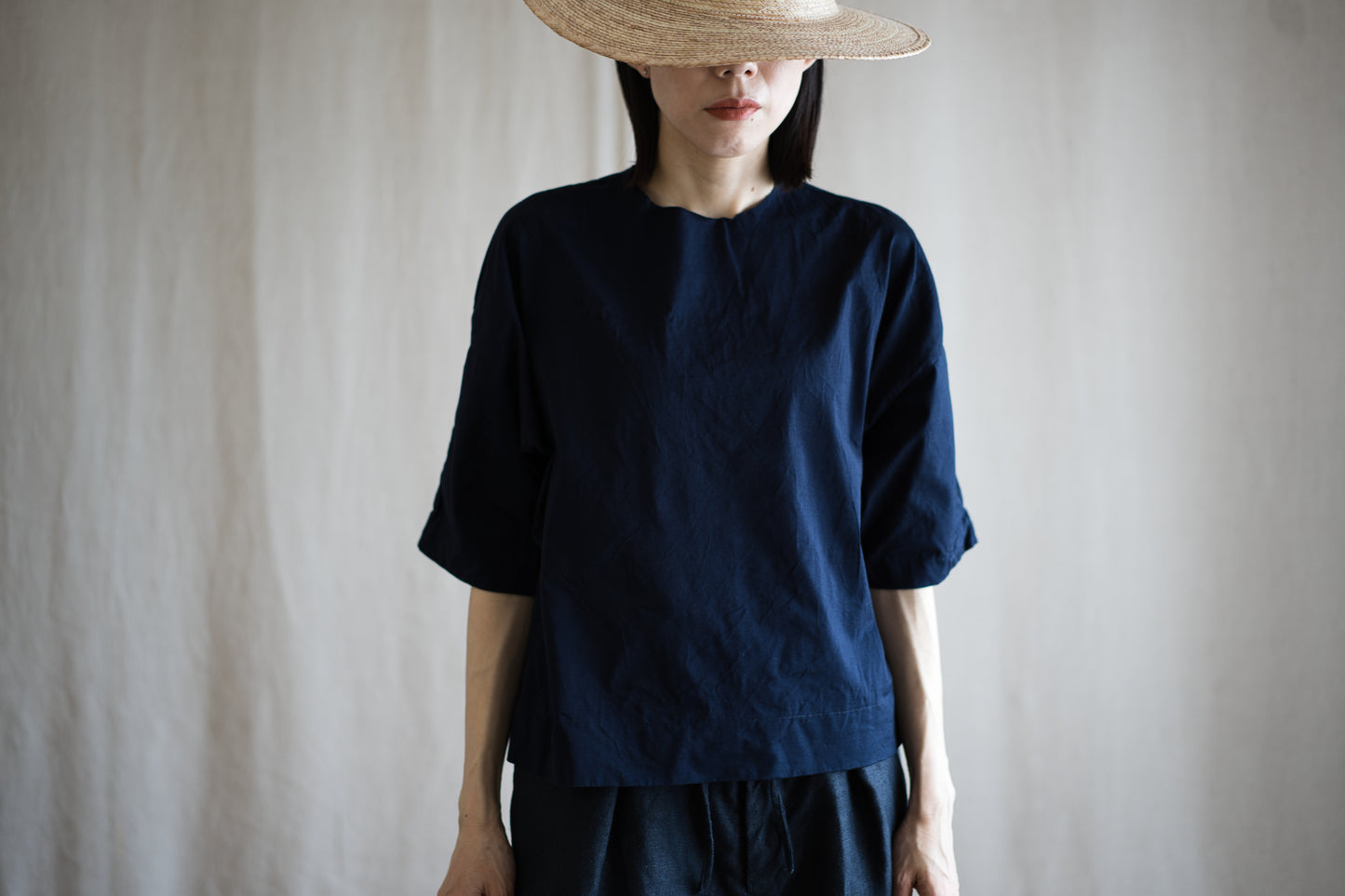 Prime Cotton Relax T/Navy