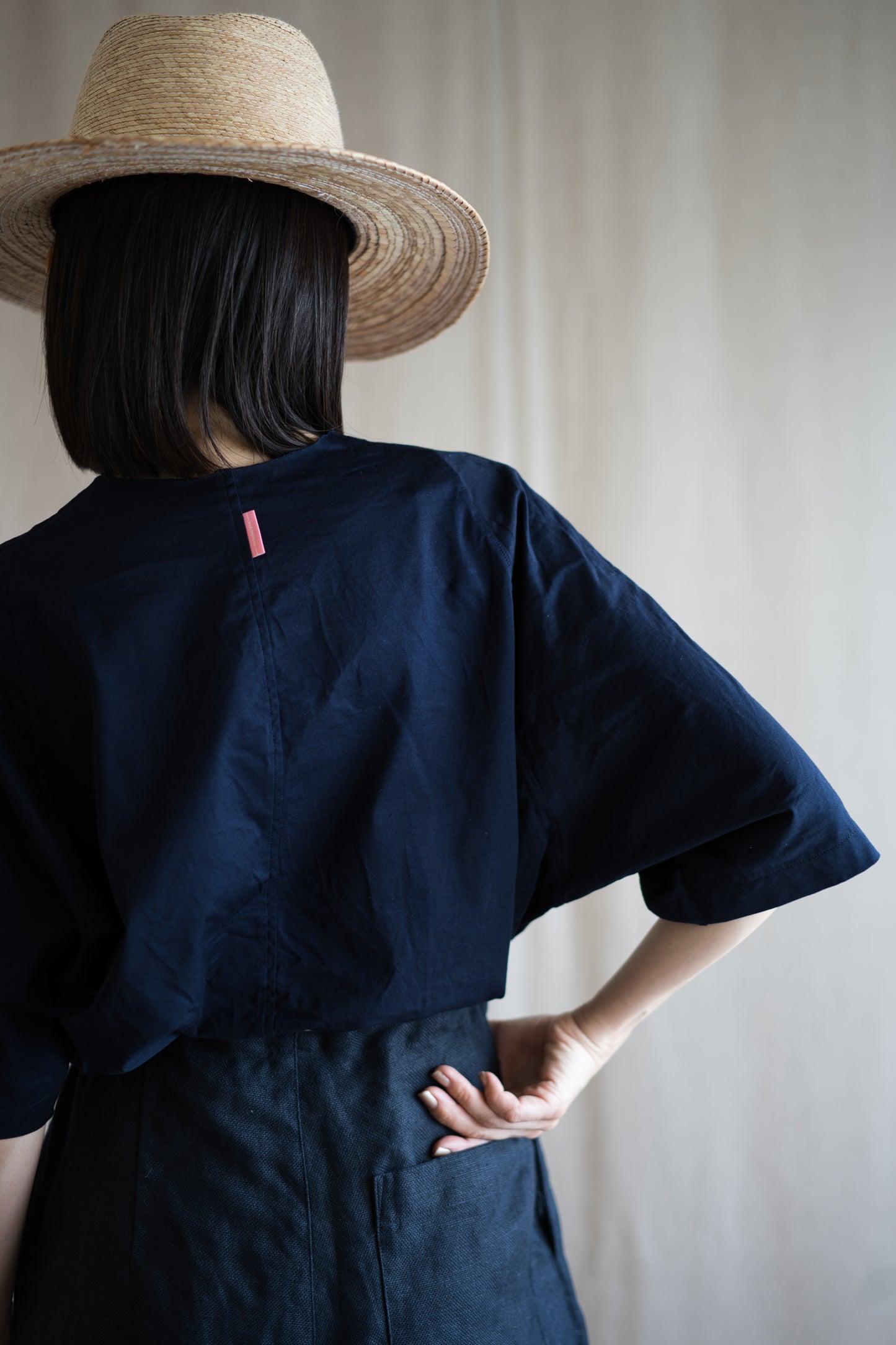Prime Cotton Relax T/Navy