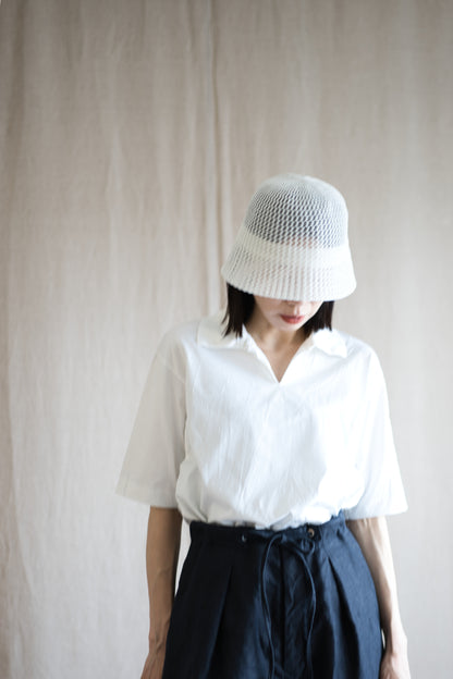 Prime Cotton V-neck Polo/White