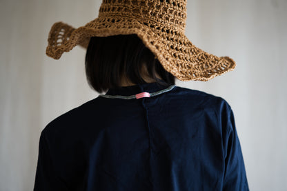 Prime Cotton Rim Regular T/Navy