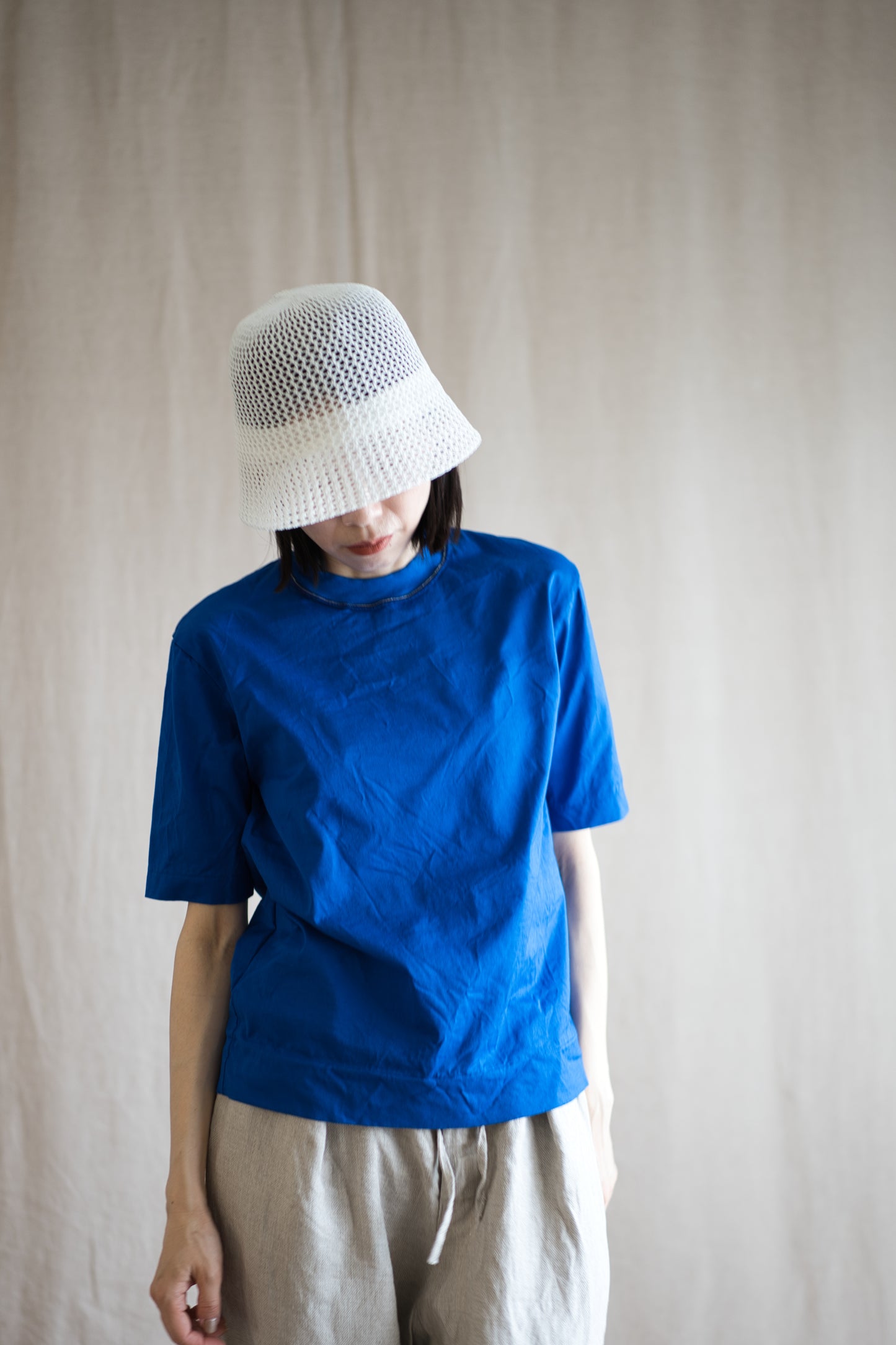Prime Cotton Rim Regular T/Royal Blue