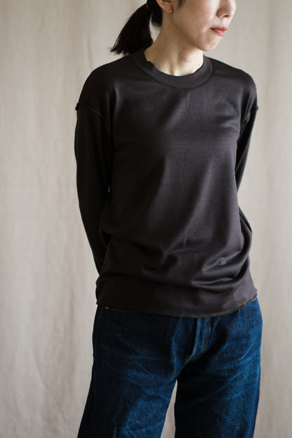 Superior Wool Out-seam TOP/Dark Chocolate