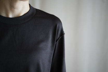 Superior Wool Out-seam TOP/Dark Chocolate
