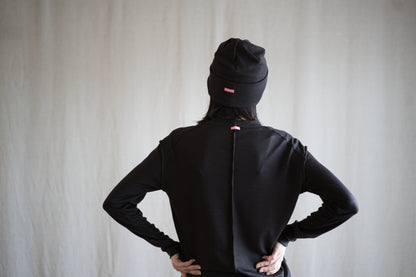 Superior Wool Out-seam TOP/Dark Chocolate