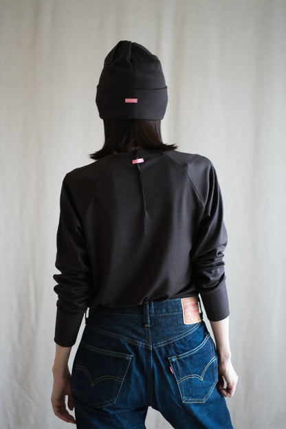 Superior Wool Crew-Neck/Dark Chocolate