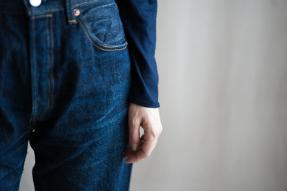 Superior Wool Out-seam TOP/Midnight Navy