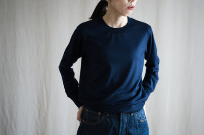 Superior Wool Crew-Neck/Midnight Navy