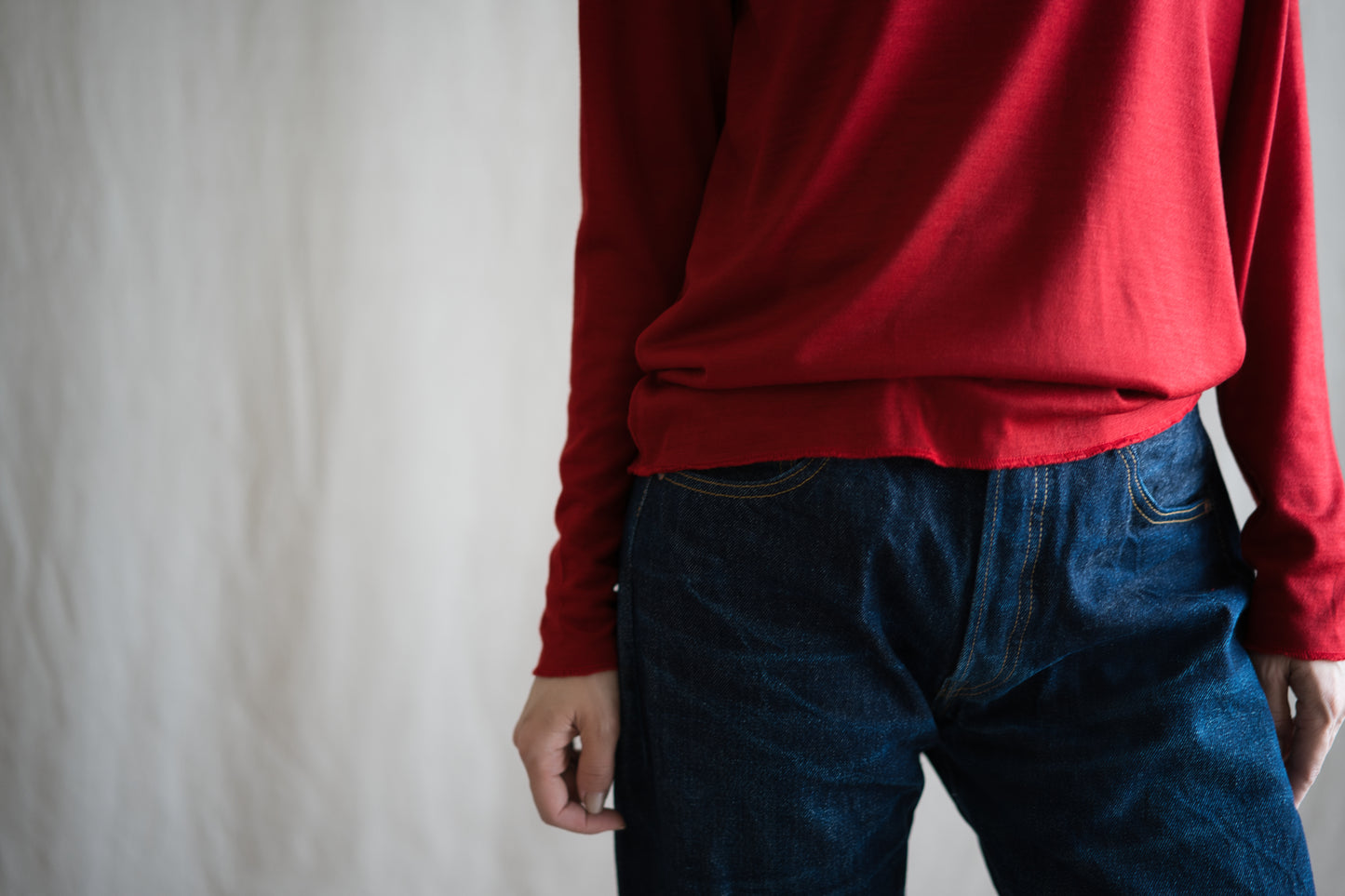 Superior Wool Out-seam TOP/Fresh Red