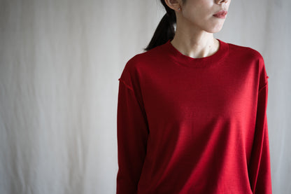 Superior Wool Out-seam TOP/Fresh Red