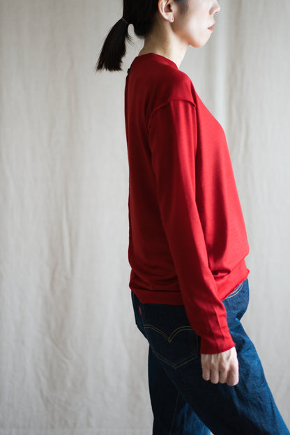 Superior Wool Out-seam TOP/Fresh Red