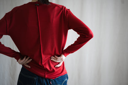 Superior Wool Out-seam TOP/Fresh Red