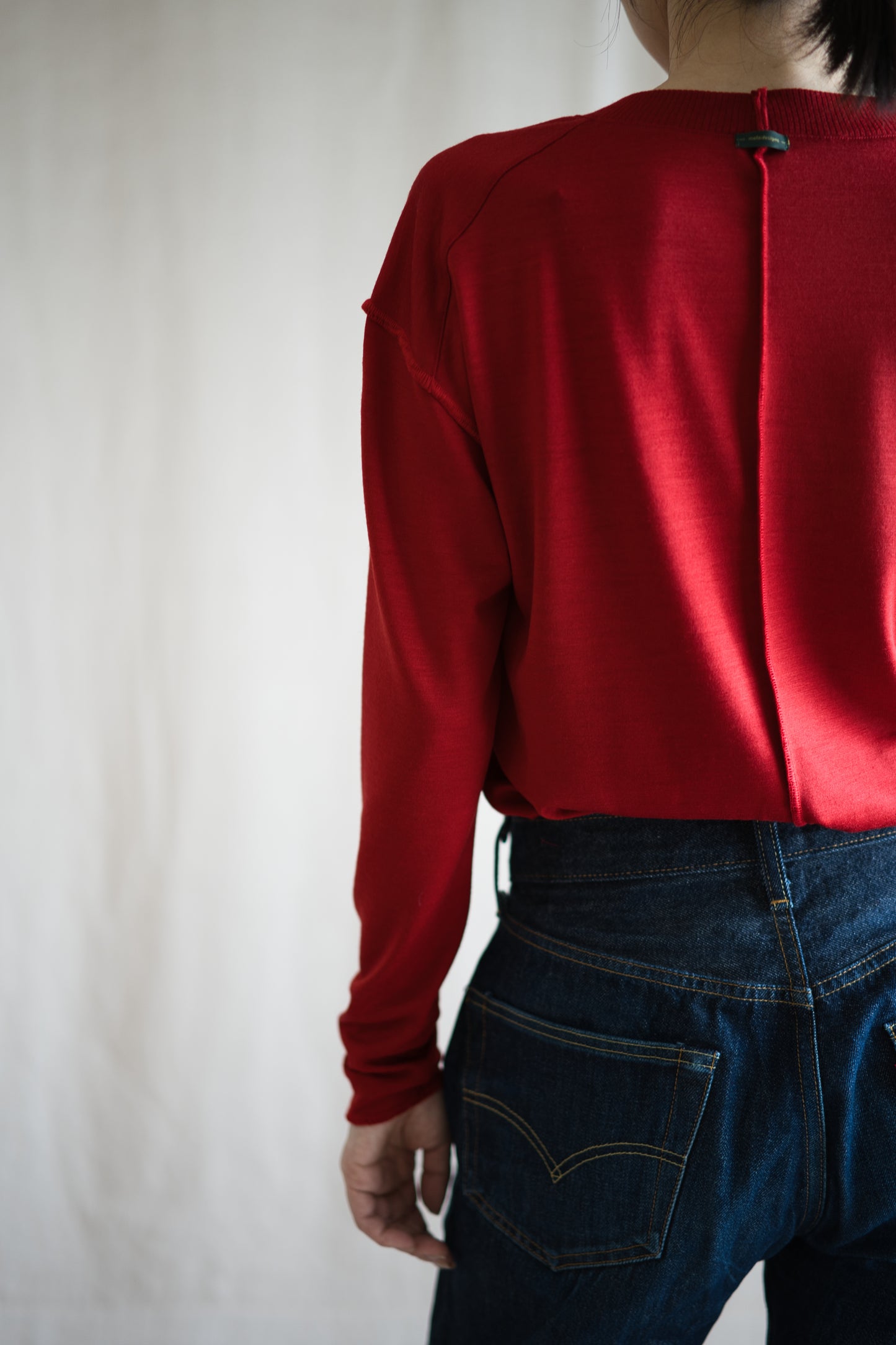 Superior Wool Out-seam TOP/Fresh Red