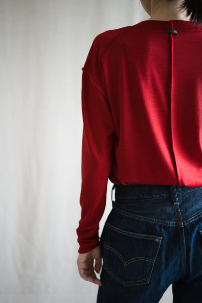 Superior Wool Out-seam TOP/Fresh Red