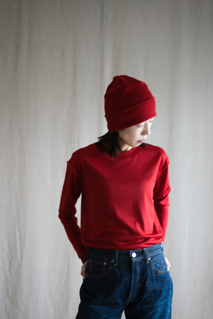 Superior Wool Watch Cap/Fresh Red