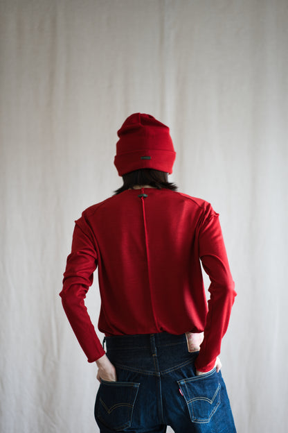 Superior Wool Watch Cap/Fresh Red