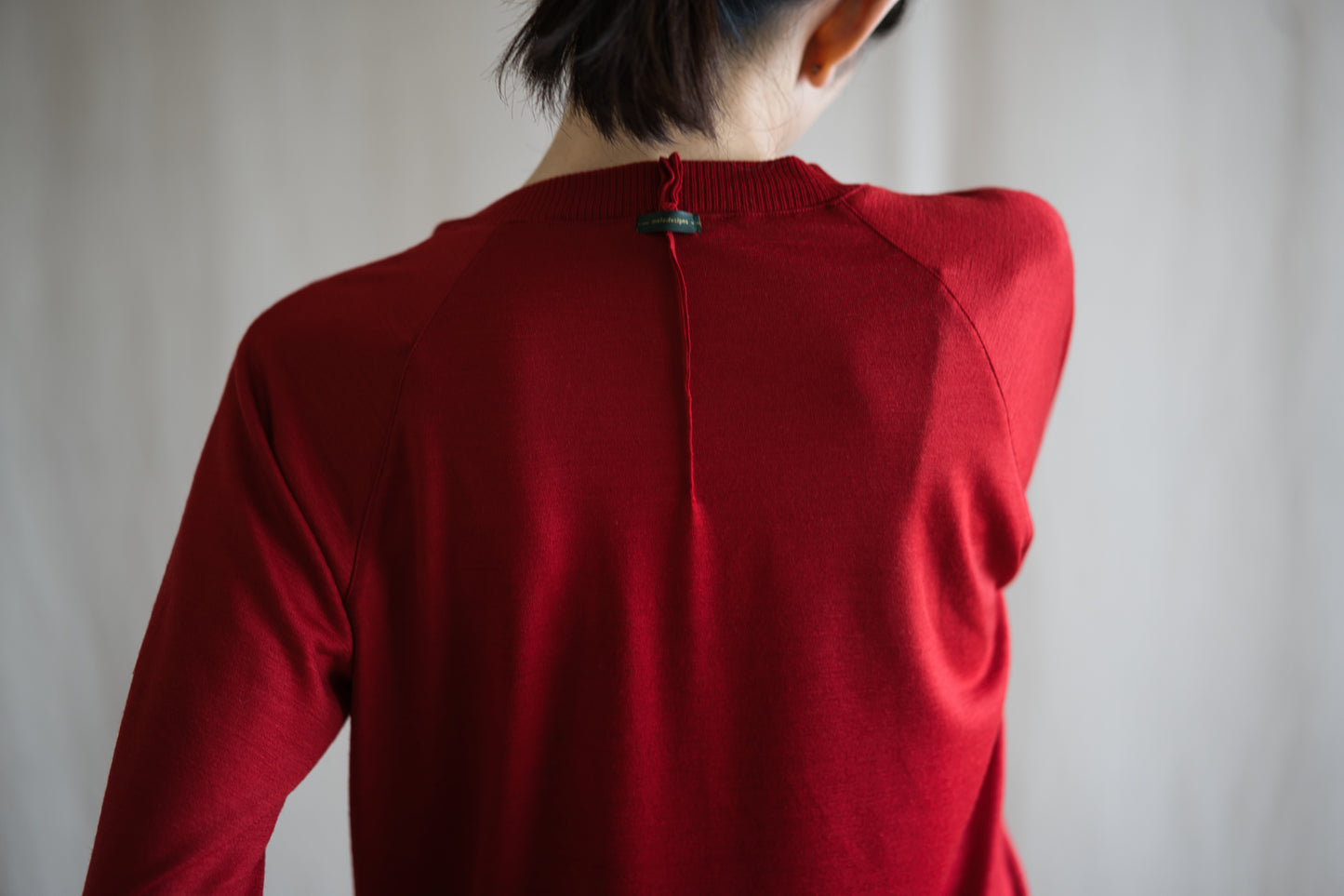 Superior Wool Crew-Neck/Fresh Red