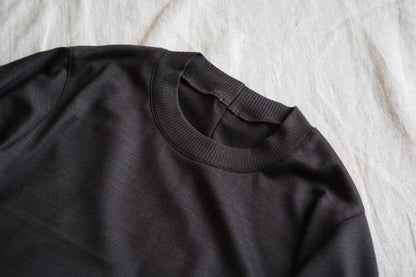 Superior Wool Crew-Neck/Dark Chocolate