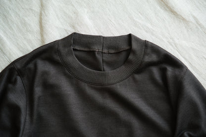 Superior Wool Crew-Neck/Dark Chocolate