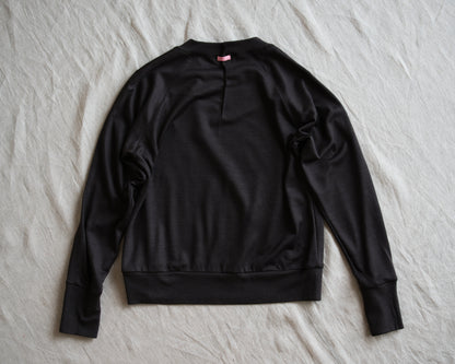 Superior Wool Crew-Neck/Dark Chocolate