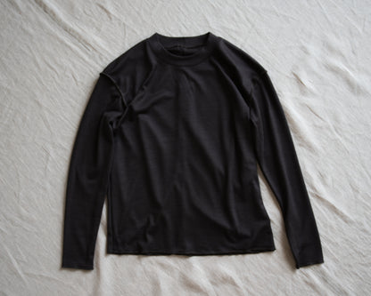 Superior Wool Out-seam TOP/Dark Chocolate
