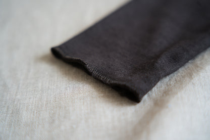 Superior Wool Out-seam TOP/Dark Chocolate