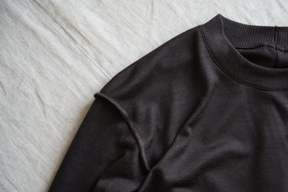 Superior Wool Out-seam TOP/Dark Chocolate
