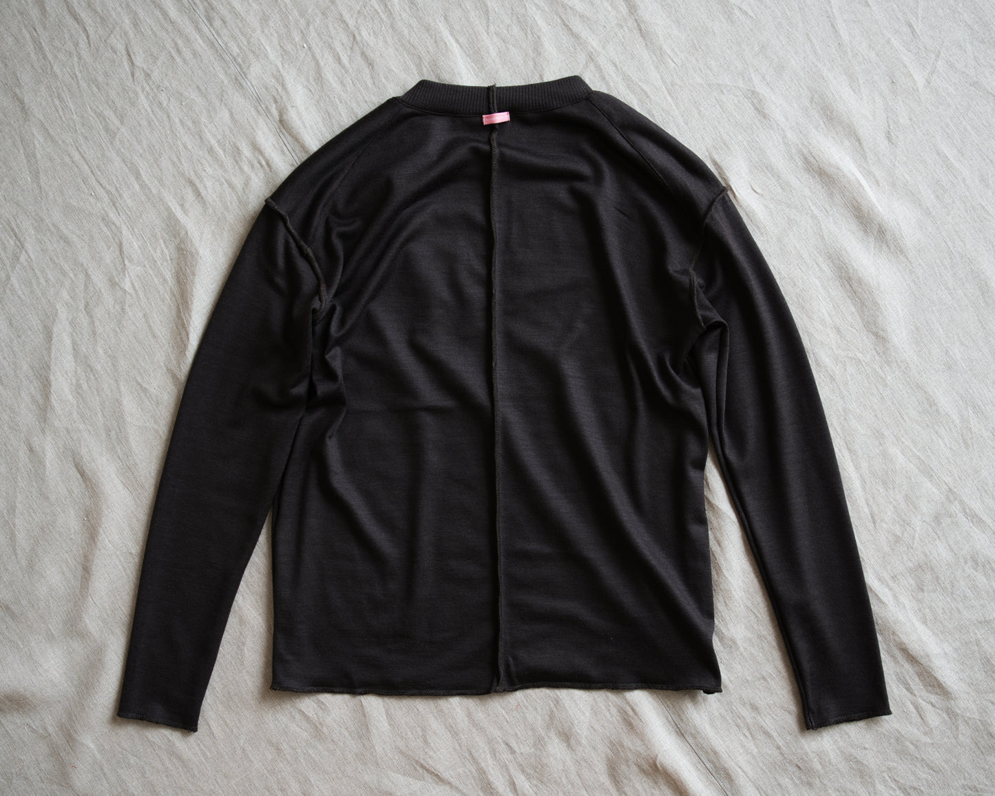 Superior Wool Out-seam TOP/Dark Chocolate