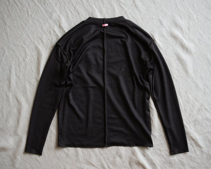 Superior Wool Out-seam TOP/Dark Chocolate