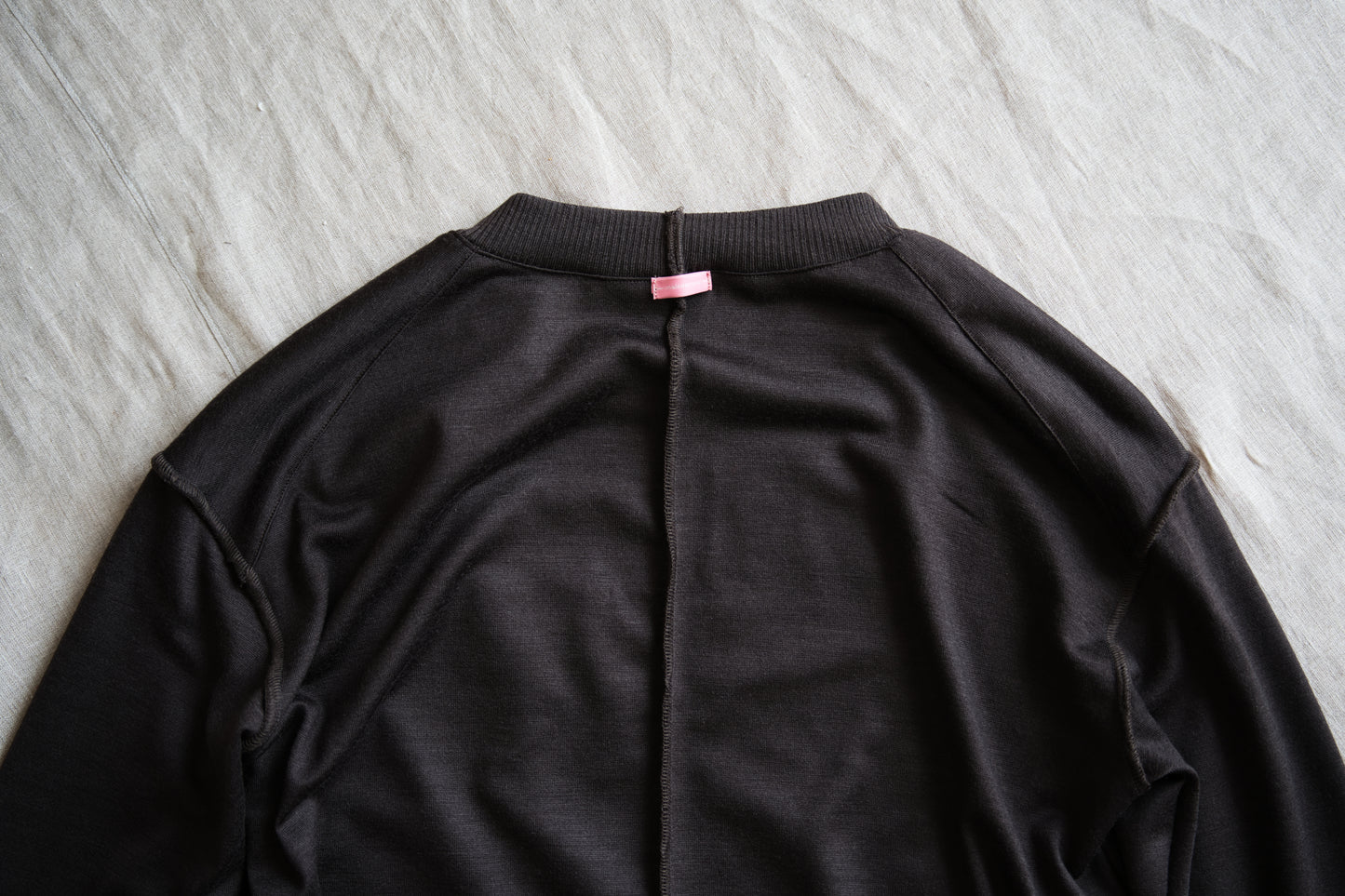 Superior Wool Out-seam TOP/Dark Chocolate