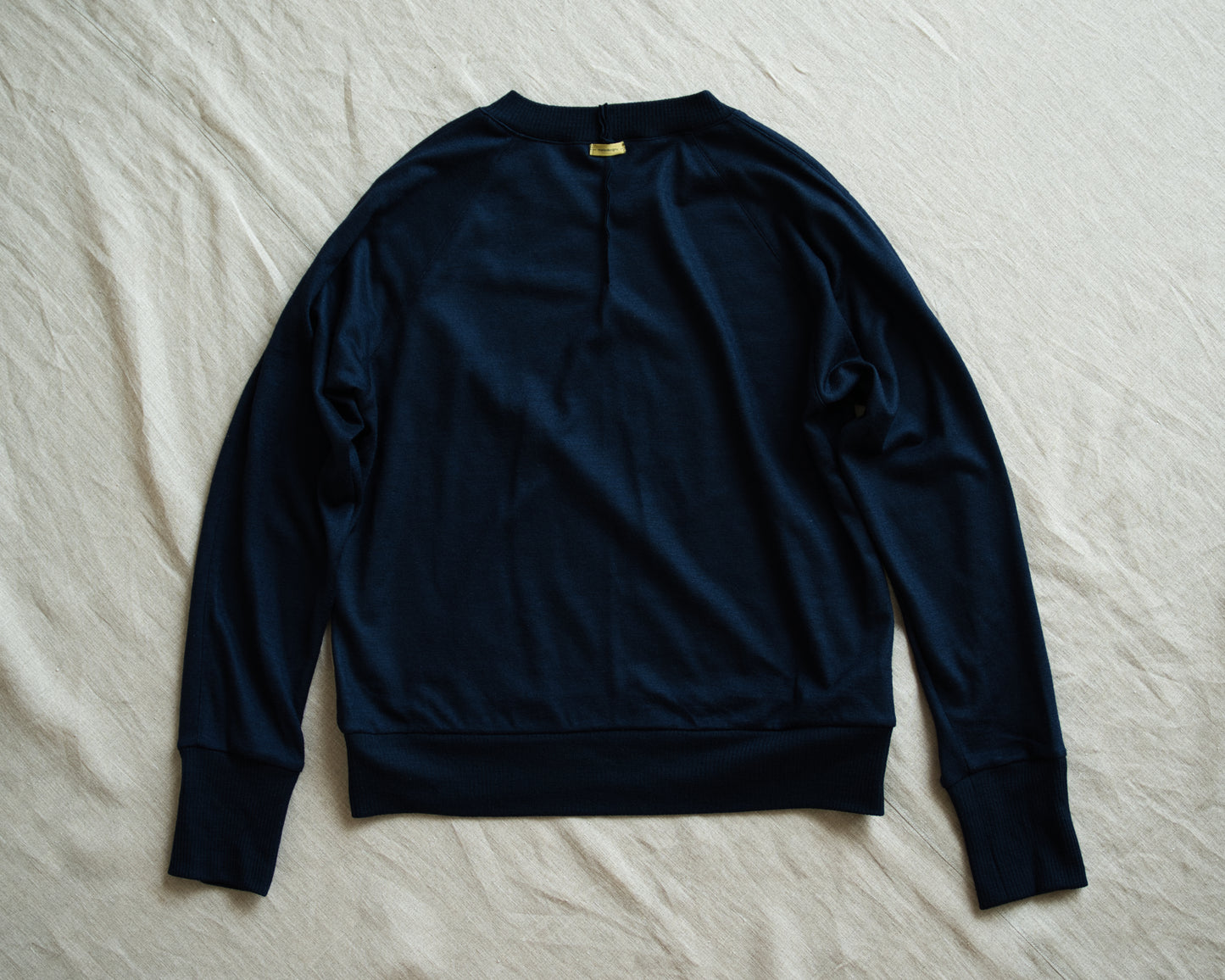 Superior Wool Crew-Neck/Midnight Navy