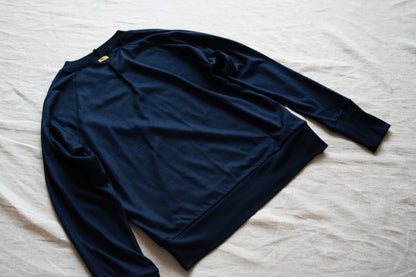 Superior Wool Crew-Neck/Midnight Navy