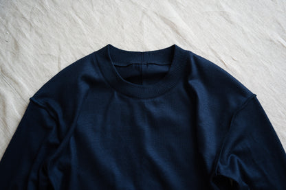 Superior Wool Out-seam TOP/Midnight Navy
