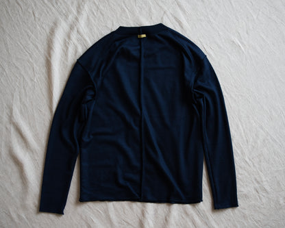Superior Wool Out-seam TOP/Midnight Navy