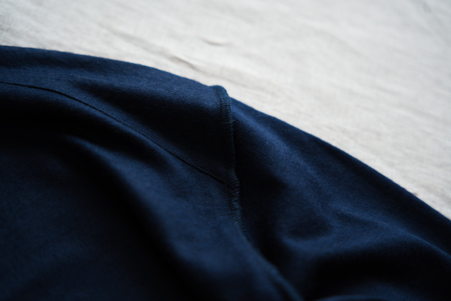 Superior Wool Out-seam TOP/Midnight Navy
