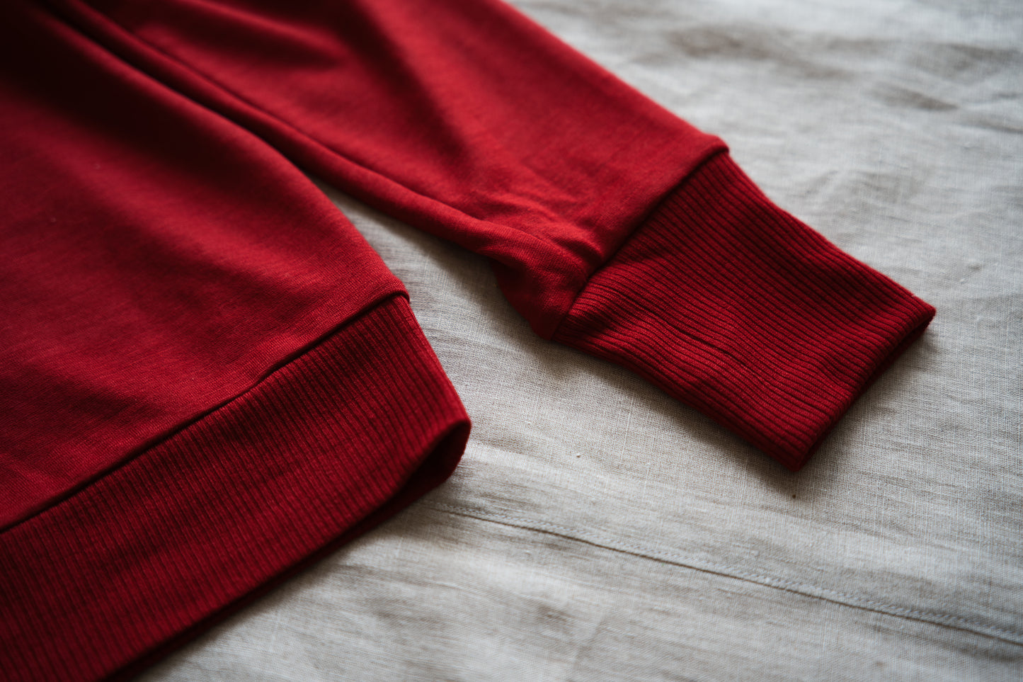 Superior Wool Crew-Neck/Fresh Red