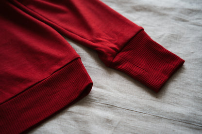 Superior Wool Crew-Neck/Fresh Red