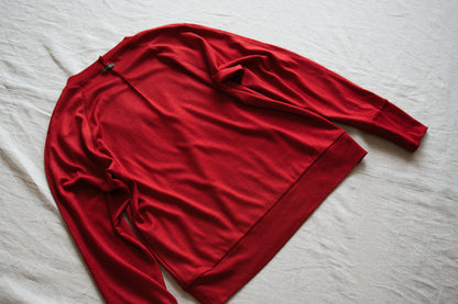 Superior Wool Crew-Neck/Fresh Red