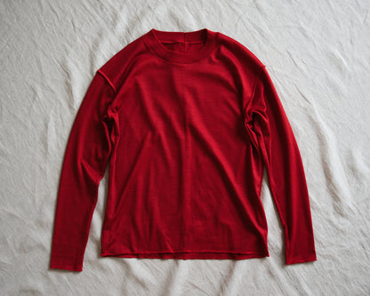 Superior Wool Out-seam TOP/Fresh Red