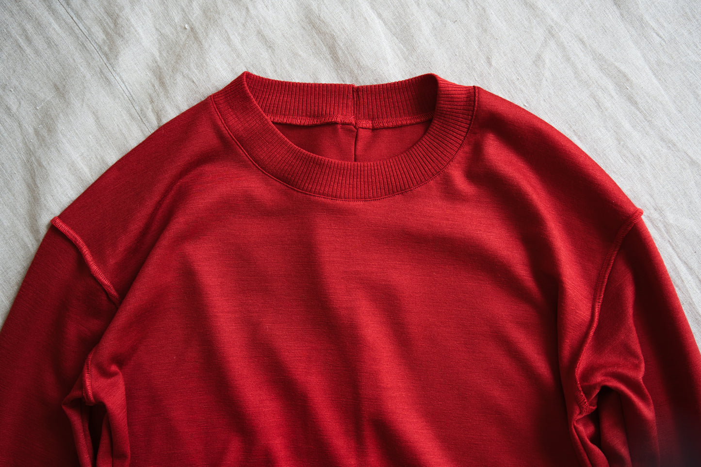 Superior Wool Out-seam TOP/Fresh Red